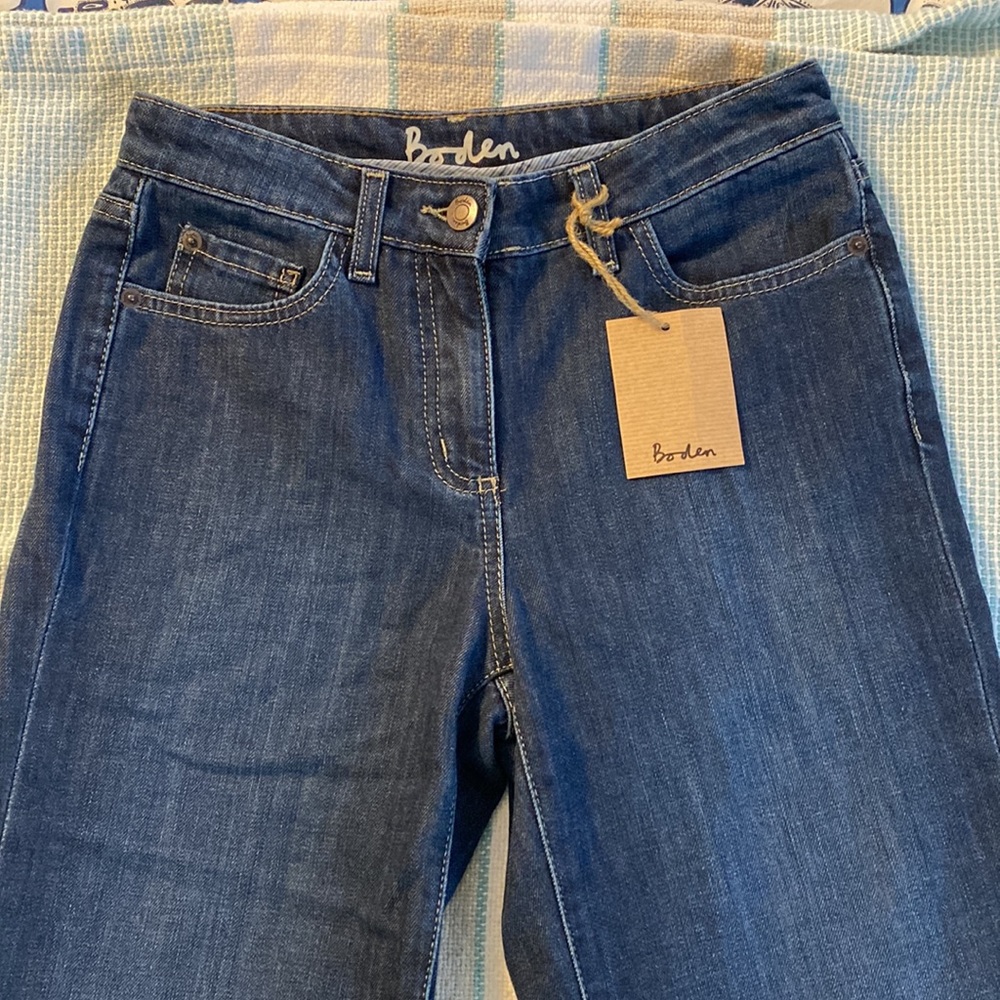Never Worn Straight Leg Boden Jeans Size 4